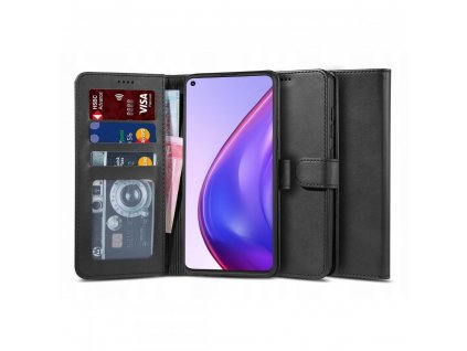 Ochranné pouzdro pro Xiaomi Mi 10T / Mi 10T Pro - Tech-Protect, Wallet 2 Black