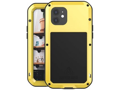 Ochranný kryt pro iPhone 12 - LOVE MEI, Powerful Yellow