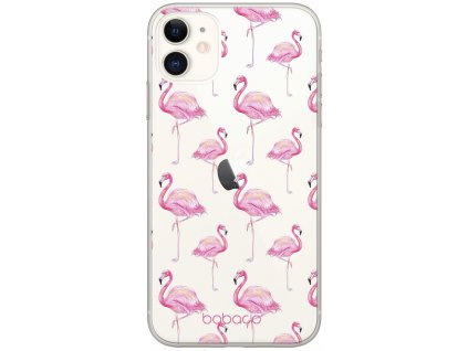 Ochranný kryt pro iPhone 12 mini - Babaco, Flamingo 005