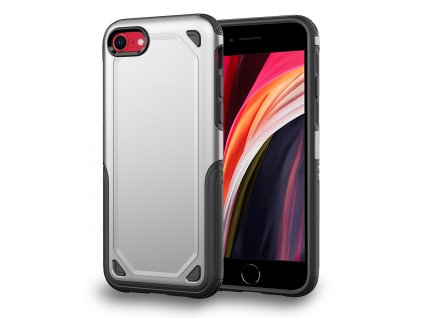 Ochranný kryt pro iPhone 7 / 8 / SE (2020/2022) - Rugged Armor Silver