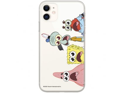 Ochranný kryt pro iPhone XR - SpongeBob, SpongeBob 013