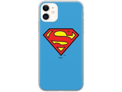 Ochranný kryt pro iPhone XS / X - DC, Superman 002 Blue