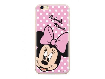 Ochranný kryt pro iPhone XS / X - Disney, Minnie 008 Pink