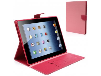Pouzdro / kryt pro Apple iPad 2 / 3 / 4 - Mercury, Fancy Diary Pink/Hotpink