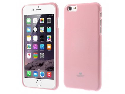 Pouzdro / kryt pro Apple iPhone 6 / 6S - Mercury, Jelly Case Pink
