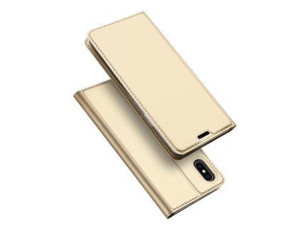 Pouzdro pro iPhone XS MAX - DuxDucis, SkinPro Gold