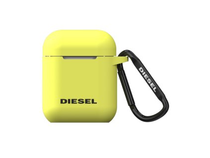 Pouzdro pro sluchátka AirPods - Diesel, Silicone Cover Yellow