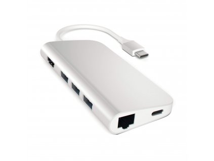 Redukce / adaptér - Satechi, USB-C Multi-Port Adapter Silver