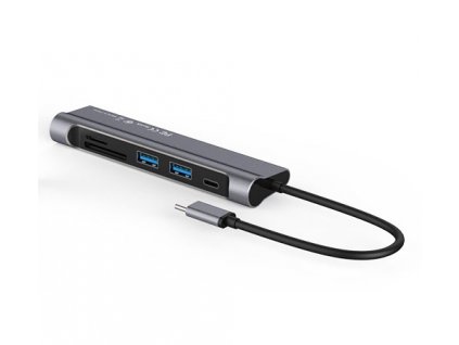 Redukce / adaptér USB-C - Comma, Clian 6in1