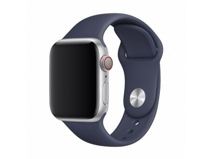 Řemínek pro Apple Watch 42mm / 44mm / 45mm / 49mm - Devia, Sport Midnight Blue