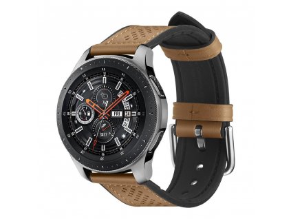 Řemínek pro Samsung Galaxy Watch 45mm / 46mm - Spigen, Retro Fit Brown