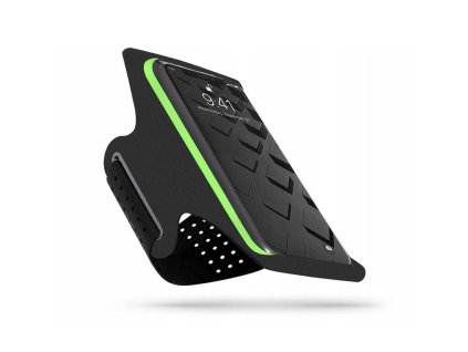 Sportovní pouzdro na mobil - Tech-Protect, G10 Universal Sport Armband Lime