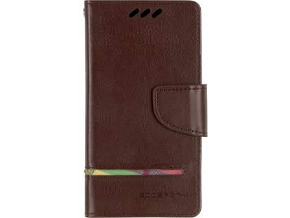 Univerzální pouzdro na mobil s úhlopříčkou displeje 4.0~4.5" - Mercury, Personal Diary Brown