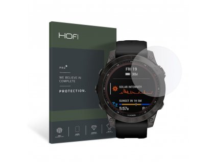 Hybridní ochranné sklo na Garmin Fenix 7 - Hofi, Glass Pro+