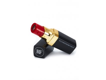 Externí baterie / powerbanka - Richmond & Finch, LIPSTICK POWERBANK BLACK