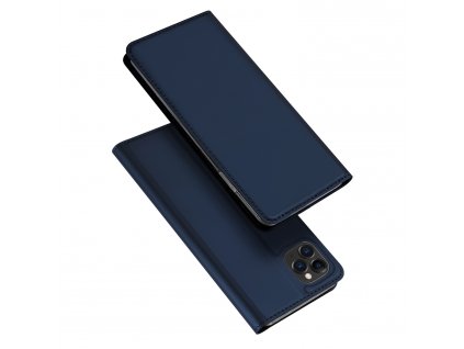 Knížkové pouzdro na iPhone 11 Pro - DuxDucis, SkinPro Blue