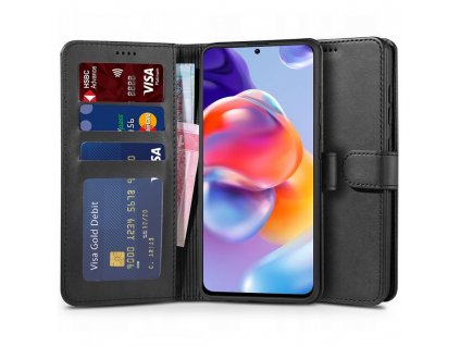 Ochranné pouzdro pro Xiaomi Redmi Note 11 Pro+ PLUS - Tech-Protect, Wallet 2 Black