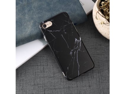 Ochranný kryt pro iPhone 7 / 8 / SE (2020/2022) - Marble Black