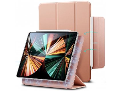 Pouzdro / kryt pro iPad Pro 11 (2022/2021/2020/2018) - ESR, Rebound Magnetic Rose