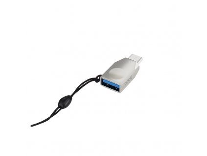Redukce USB-C to USB-A - Hoco, UA9 Silver
