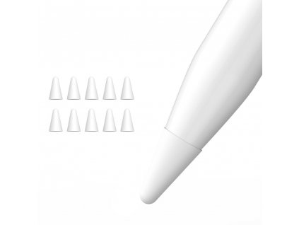 Sada krytů na hrot Apple Pencil - DuxDucis, Silicone Tip Cover (10ks)