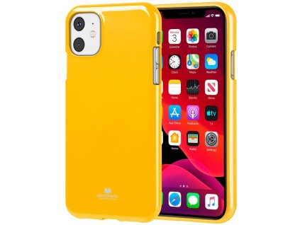 Ochranný kryt pro iPhone 11 - Mercury, Jelly Yellow