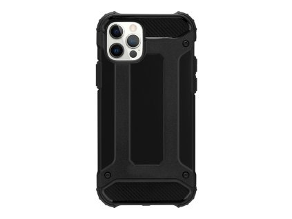 Ochranný kryt pro iPhone 12 - Mercury, Metal Armor Black