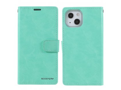 Ochranné pouzdro pro iPhone 13 mini - Mercury, Bluemoon Diary Mint