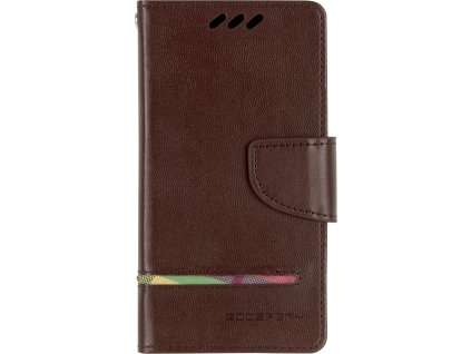 Univerzální pouzdro na mobil s úhlopříčkou displeje 5.0~5.2" - Mercury, Personal Diary Brown