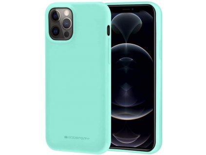 Ochranný kryt pro iPhone 12 Pro MAX - Mercury, Soft Feeling Mint