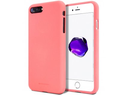Ochranný kryt pro iPhone 7 PLUS / 8 PLUS - Mercury, Soft Feeling Pink