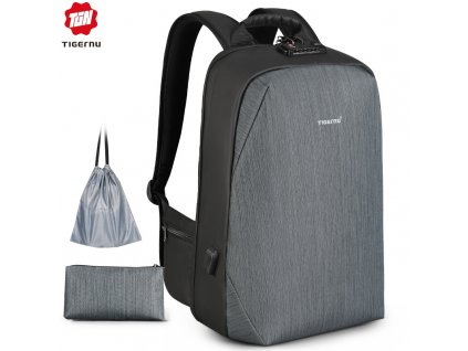 Městský batoh 15.6'' - Tigernu, T-B3669 Gray