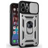 Ochranný kryt pro iPhone 13 Pro MAX - Mercury, Camera Slide Silver