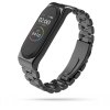 Řemínek pro Xiaomi Mi Band 3 / 4 - Tech-Protect, Stainless Black