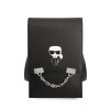 Univerzální pouzdro / taška s kapsou na mobil - Karl Lagerfeld, Saffiano Ikonik Wallet Black