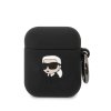 Pouzdro pro sluchátka AirPods - Karl Lagerfeld, NFT Karl Head Black