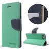 Pouzdro / kryt pro iPhone 7 / 8 / SE (2020/2022) - Mercury, Fancy Diary MINT/NAVY