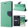 Pouzdro / kryt pro iPhone 7 Plus / 8 Plus - Mercury, Fancy Diary MINT/NAVY