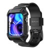 Řemínek s krytem pro Apple Watch 44mm / 45mm - Supcase, Unicorn Beetle Black