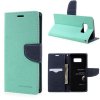 Pouzdro / kryt pro Samsung Galaxy S8 PLUS - Mercury, Fancy Diary Mint/Navy