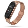 Řemínek pro Xiaomi Mi Band 7 - Tech-Protect, Milaneseband Rose