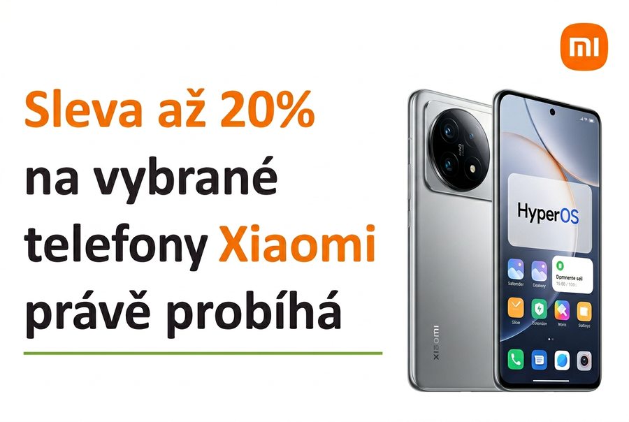 20% sleva na Xiaomi