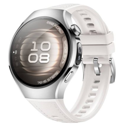 huawei watch 5 42mm lte silver white strap