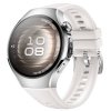 huawei watch 5 42mm lte silver white strap