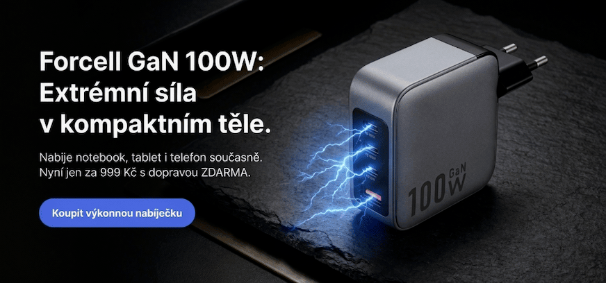 Forcell GaN nabíjecí adaptér 100W