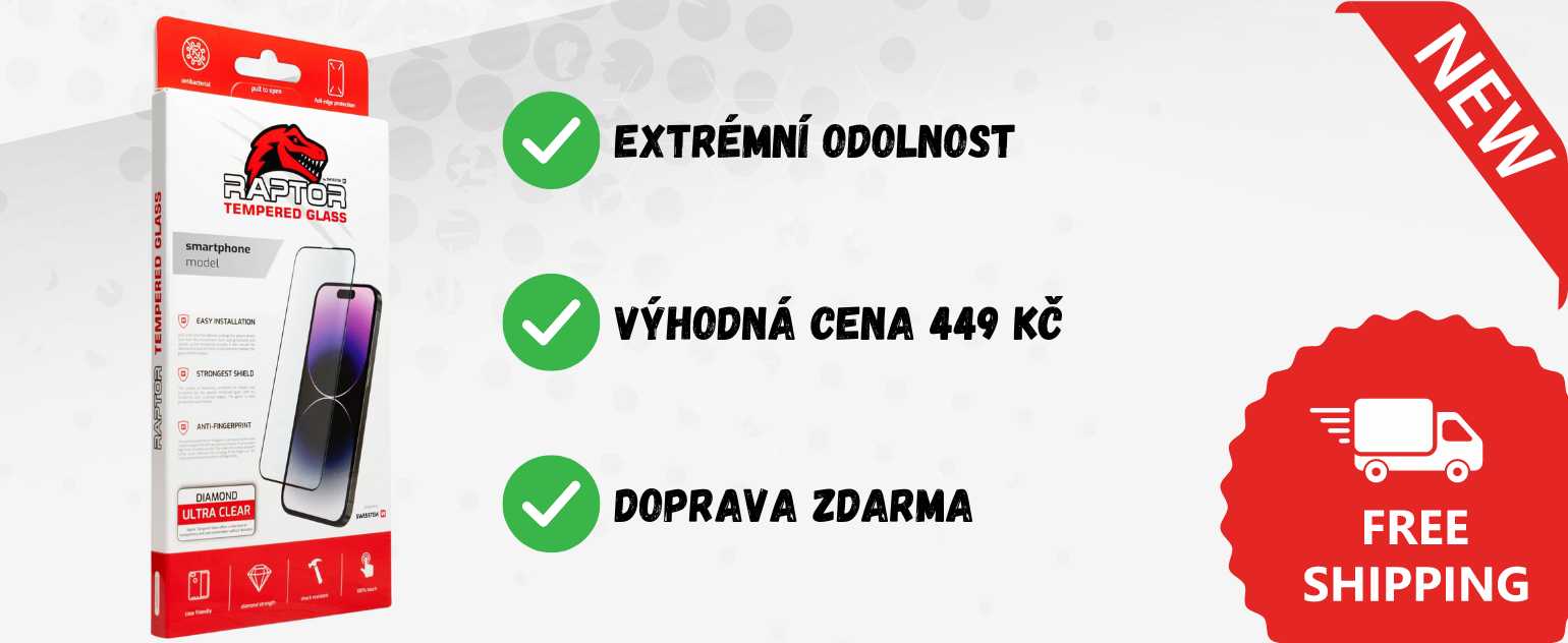 SWISSTEN RAPTOR ochranná skla s dopravou zdarma