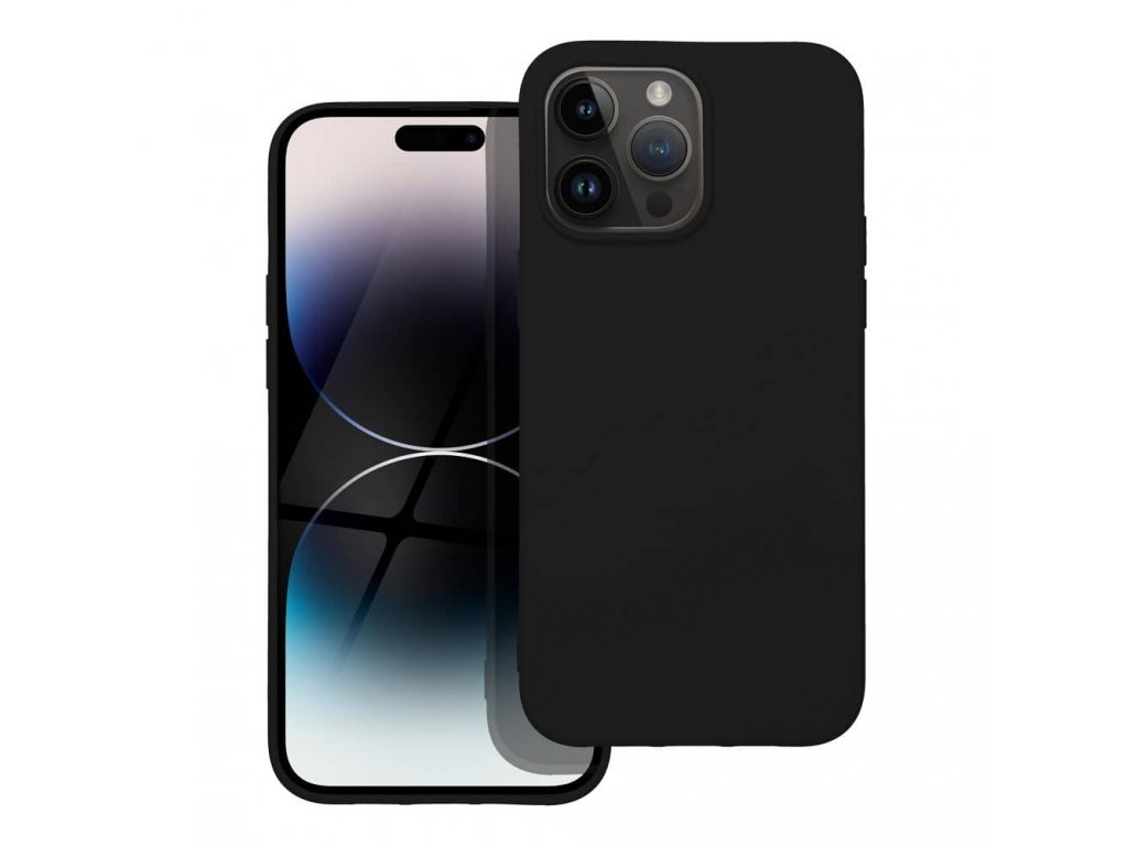 Silikonový obal černý (iPhone 14 Pro)