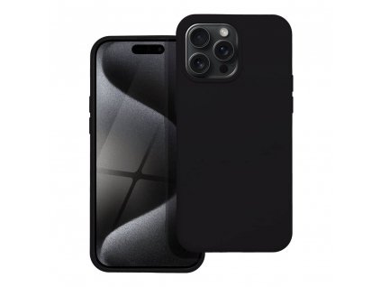 Silikonový obal černý (iPhone 15 Pro)