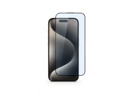 EPICO Edge to Edge Glass IM iPhone 15 Pro Max - s aplikátorem