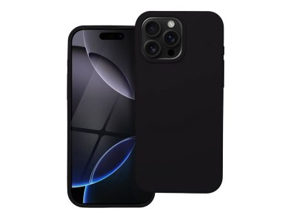 Silikonový obal černý (iPhone 16 Pro Max)